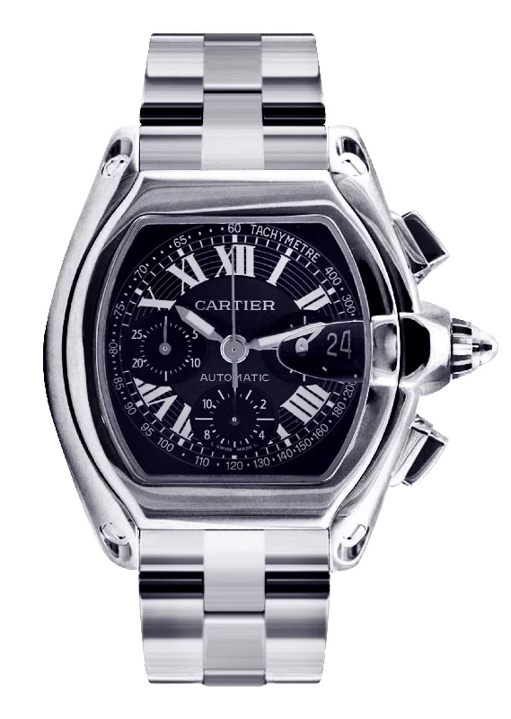 Cartier Roadster | Stainless Steel | 48 Mm