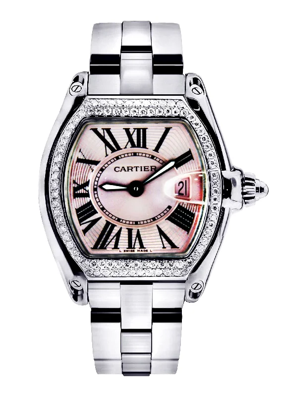 Cartier Roadster Watch For Women | Stainless Steel