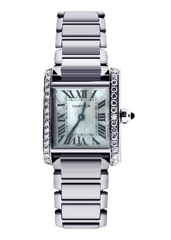 Cartier Tank Francaise Watch For Women | Stainless Steel | 20 Mm