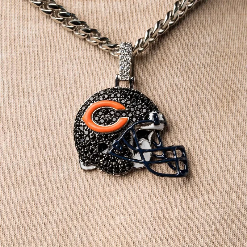 Chicago Bears Helmet Pendant