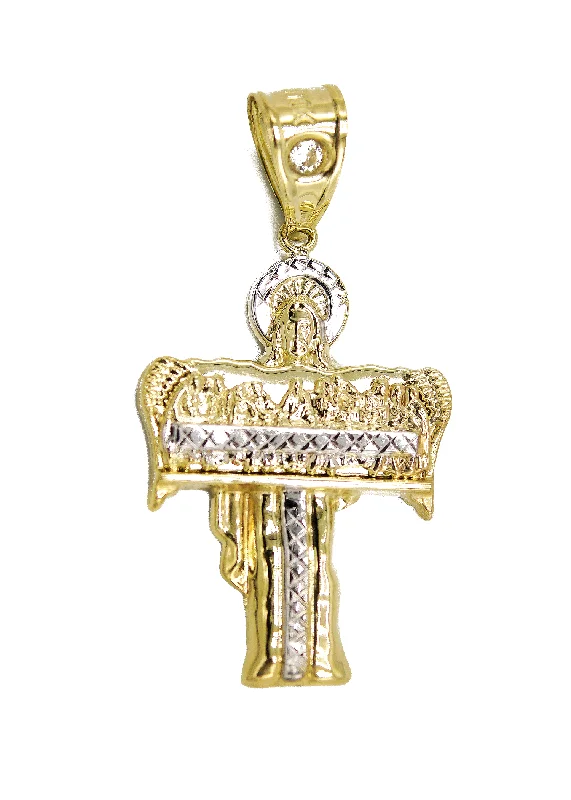 10K Gold Jesus Last Supper Pendant | 3.6 Grams