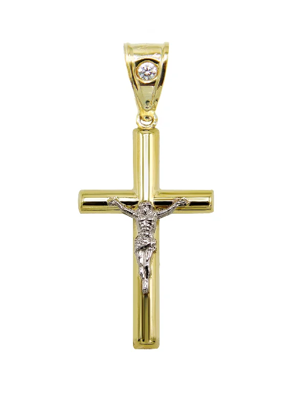 10K Gold Crucifix Pendant | 2 Grams