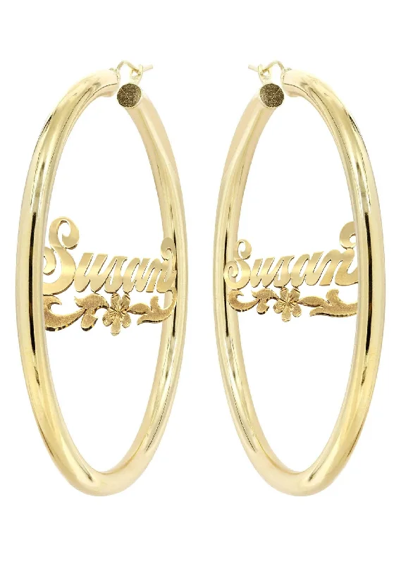 copy-of-14k-ladies-diamond-cut-heart-name-plate-hoop-earrings-1