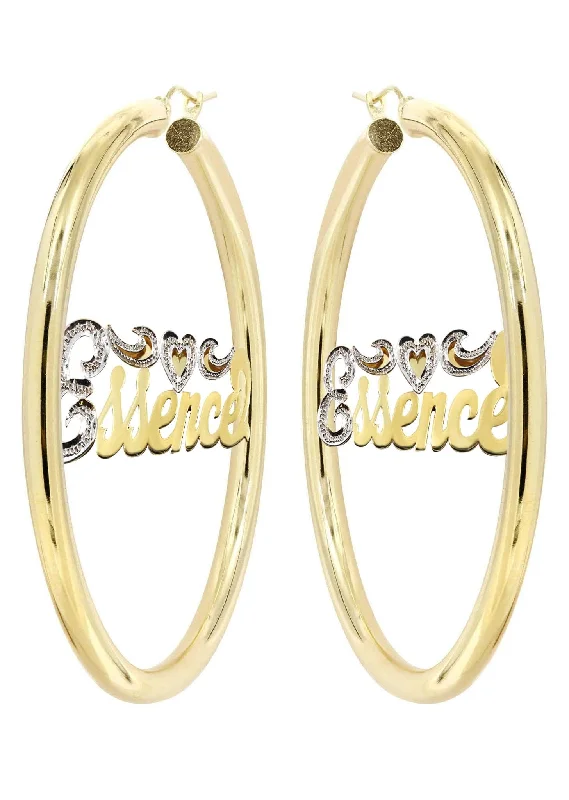 copy-of-14k-ladies-diamond-cut-name-plate-hoop-earrings-3