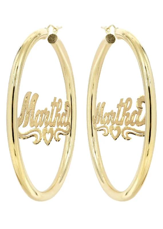 copy-of-14k-ladies-diamond-cut-with-diamonds-name-plate-hoop-earrings-2