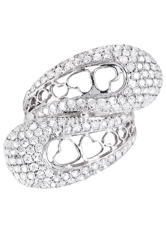 14K Ladies Diamond Cocktail Ring | 2.60 Carats | 7.14 Grams