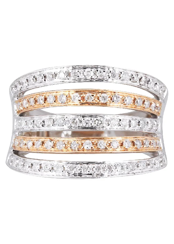 14K Ladies Diamond Cocktail Ring | 0.46 Carats | 8.64 Grams