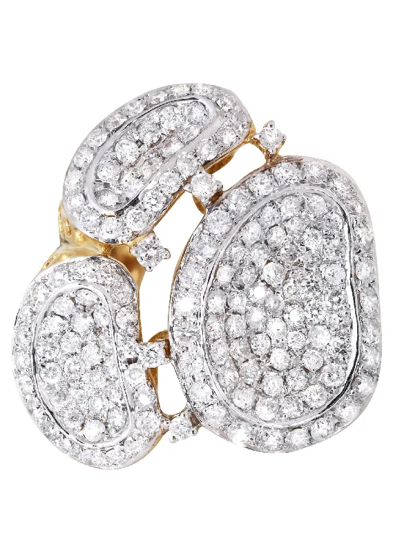 14K Ladies Diamond Cocktail Ring | 2.25 Carats | 10.89 Grams