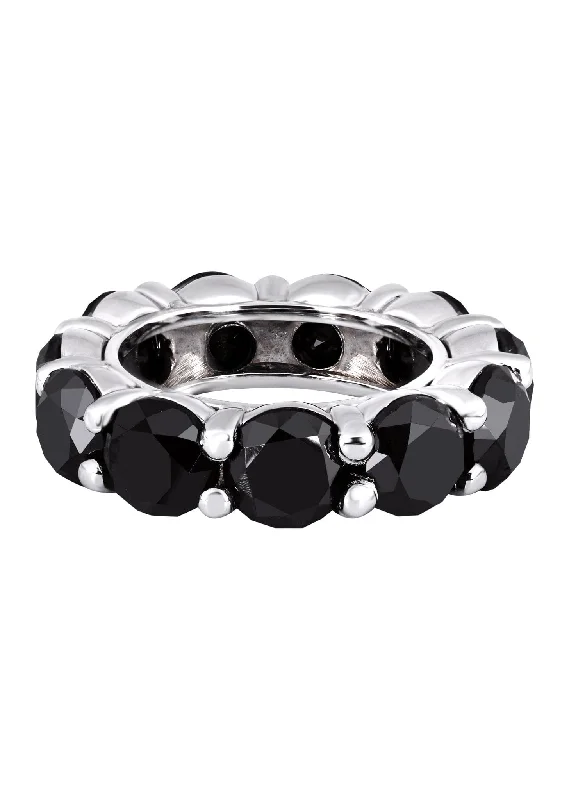 14K Ladies Black Diamond Cocktail Ring | 2.95 Carats | 9.7 Grams