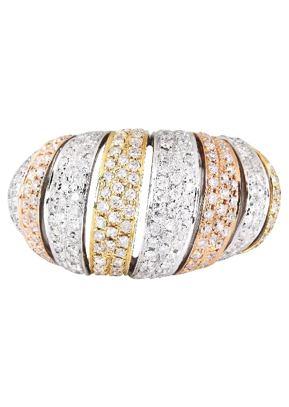 14K Ladies Diamond Cocktail Ring | 1.57 Carats | 8.45 Grams