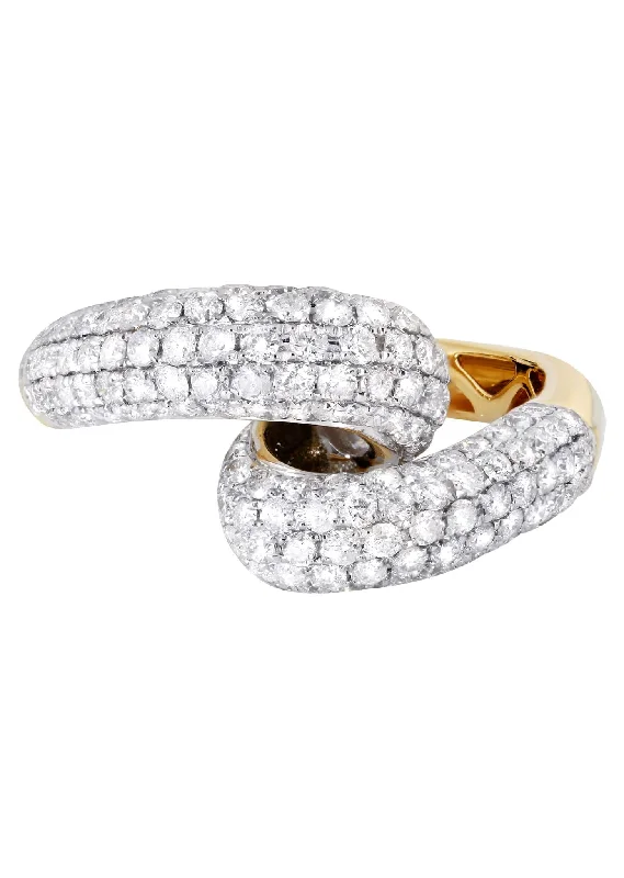 14K Ladies Diamond Cocktail Ring | 1.75 Carats | 6.47 Grams