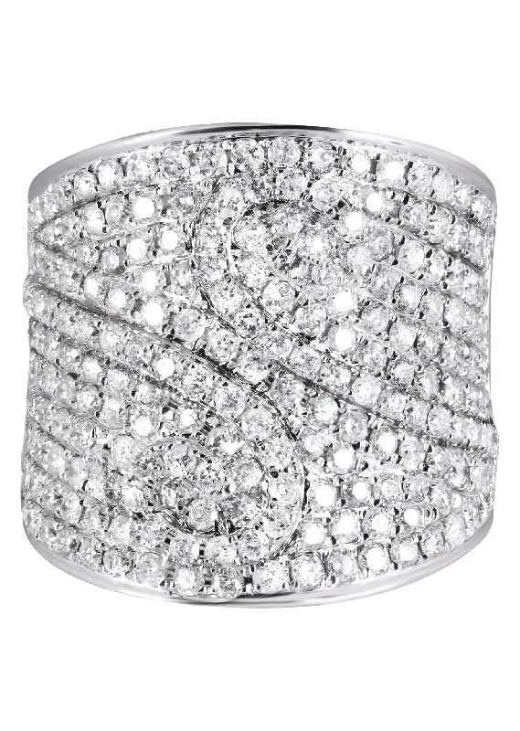 14K Ladies Diamond Cocktail Ring | 2.65 Carats | 12.13 Grams