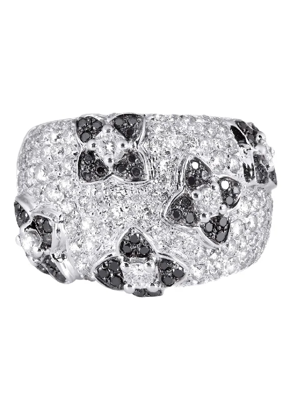 14K Ladies Black Diamond Cocktail Ring | 2.07 Carats | 11.66 Grams