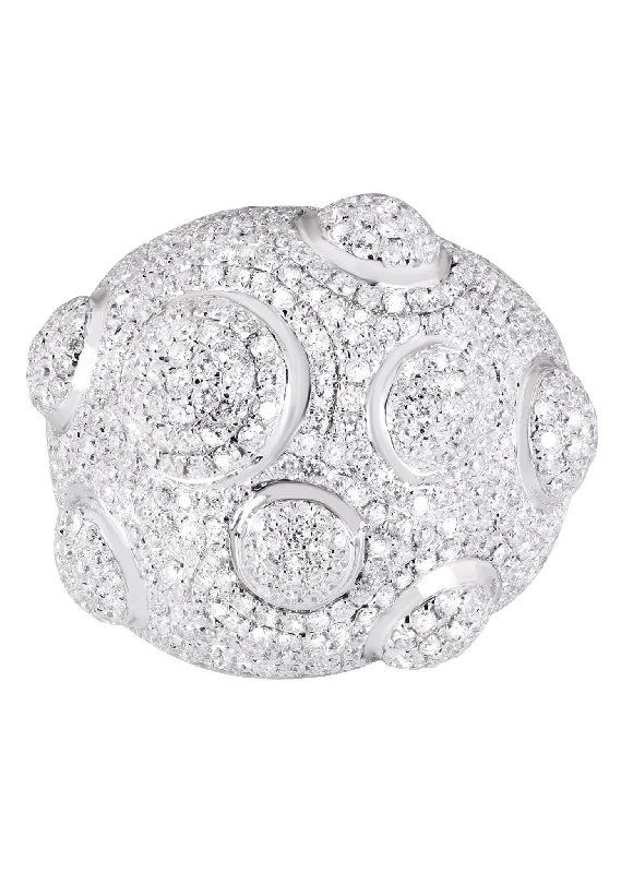 14K Ladies Diamond Cocktail Ring | 4.15 Carats | 15.54 Grams