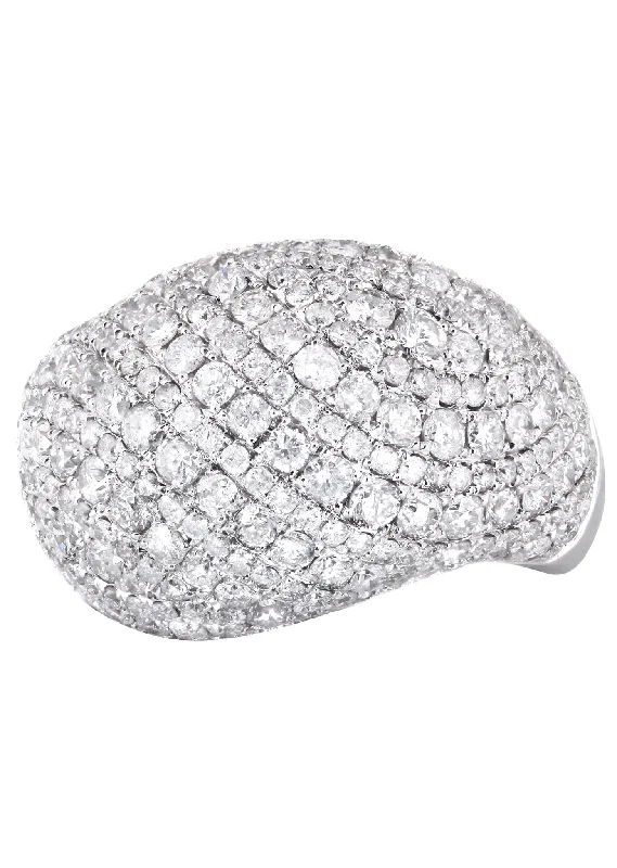 14K Ladies Diamond Cocktail Ring | 4.55 Carats | 9.25 Grams