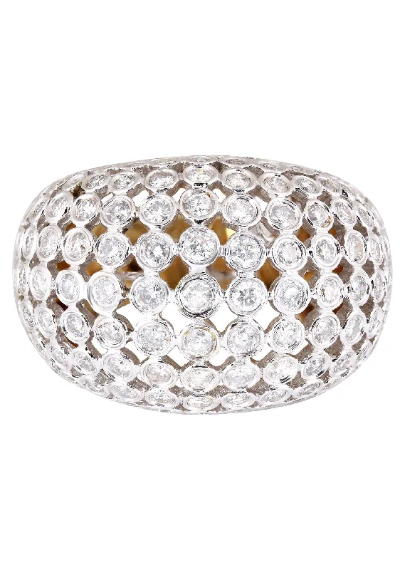 14K Ladies Diamond Cocktail Ring | 3.07 Carats | 13.14 Grams