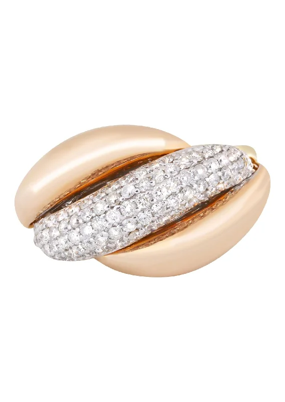 14K Ladies Diamond Cocktail Ring | 0.82 Carats | 7.37 Grams