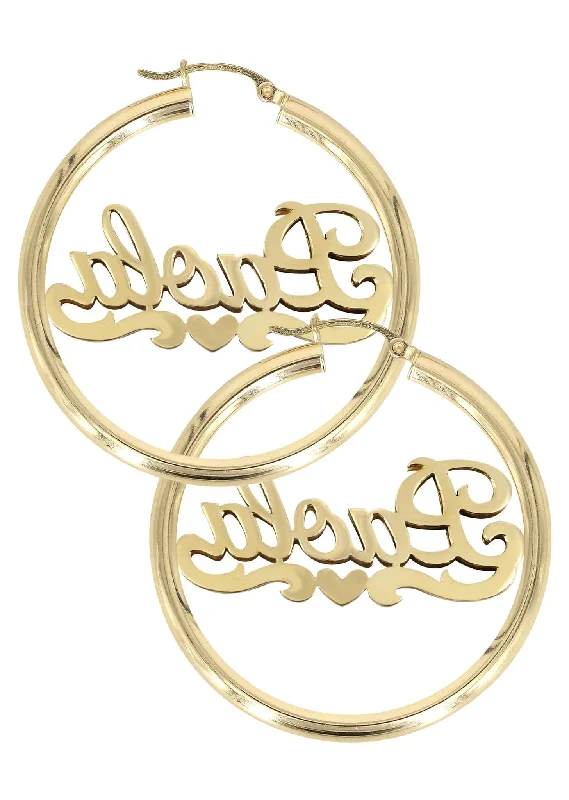 copy-of-14k-ladies-two-tone-name-plate-hoop-earrings-2