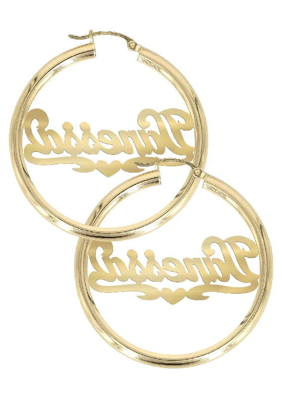 copy-of-14k-ladies-two-tone-name-plate-hoop-earrings-3