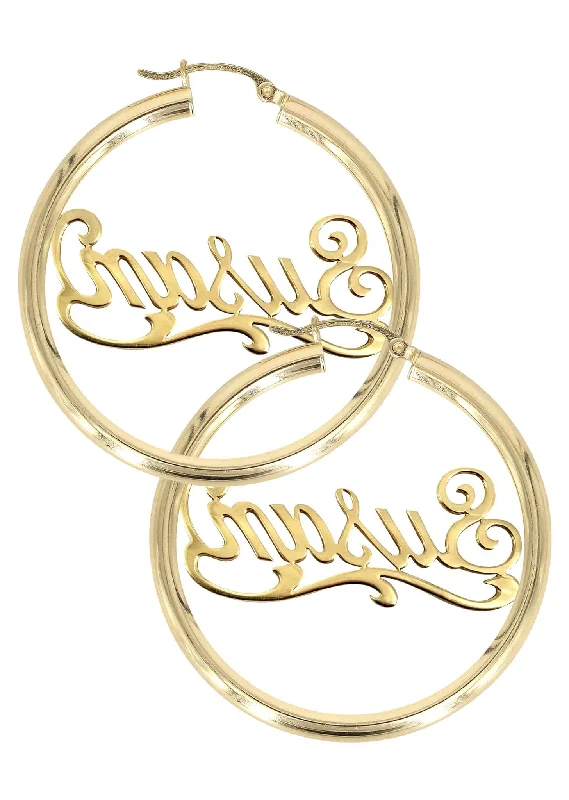 copy-of-14k-ladies-white-gold-name-plate-hoop-earrings