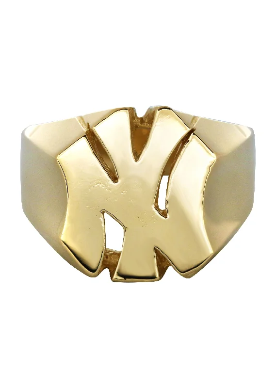 14K Gold NY Name Ring | Appx. 13 Grams