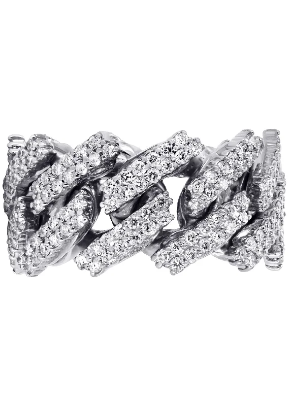 copy-of-14k-white-gold-diamond-cuban-link-ring-20-grams-4-00-carats