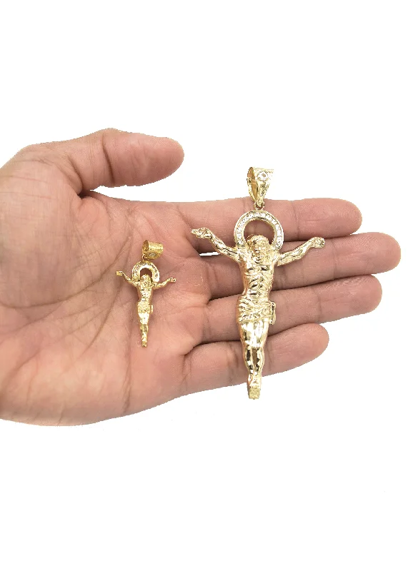 copy-of-big-jesus-cz-10k-yellow-gold-pendant-32-3-grams