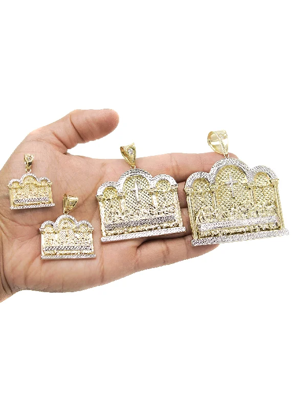 copy-of-big-last-supper-cz-10k-yellow-gold-pendant-53-9-grams