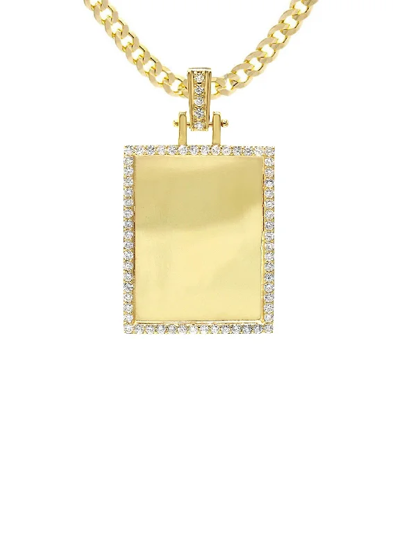 copy-of-diamond-10k-yellow-gold-medium-round-picture-pendant-necklace-appx-5-8-grams