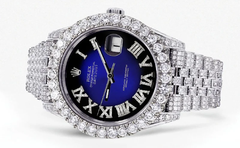 copy-of-diamond-iced-out-rolex-datejust-41-15-65-carats-of-diamonds-custom-blue-roman-diamond-dial-jubilee-band