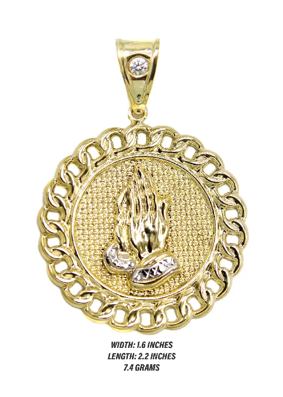 copy-of-medium-praying-hands-10k-yellow-gold-pendant-7-2-grams