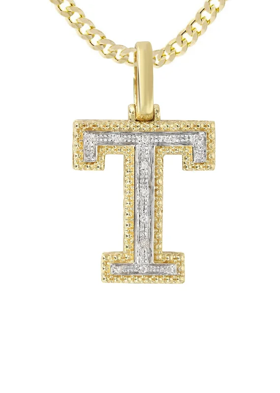 diamond-10k-yellow-gold-cuban-chain-letter-t-pendant-appx-13-5-grams