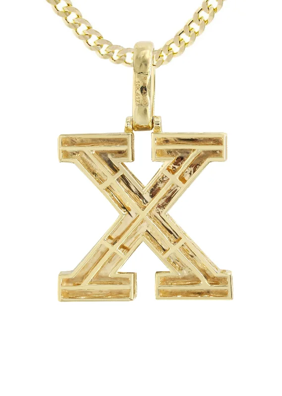 diamond-10k-yellow-gold-cuban-chain-letter-x-pendant-appx-15-3-grams