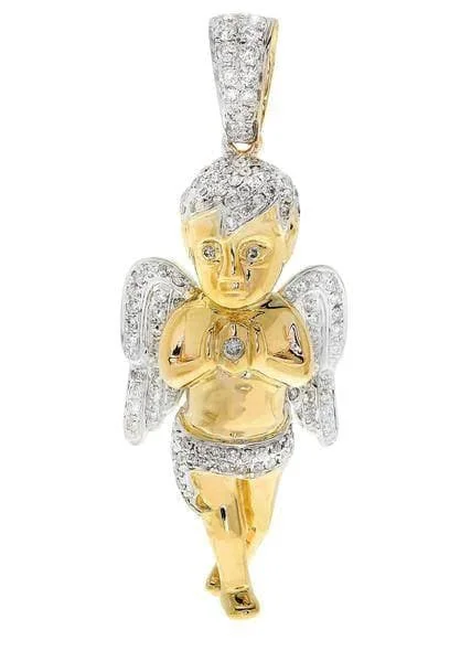 Diamond Angel Pendant | 9.75 Grams | 1.88 Carats-for eric