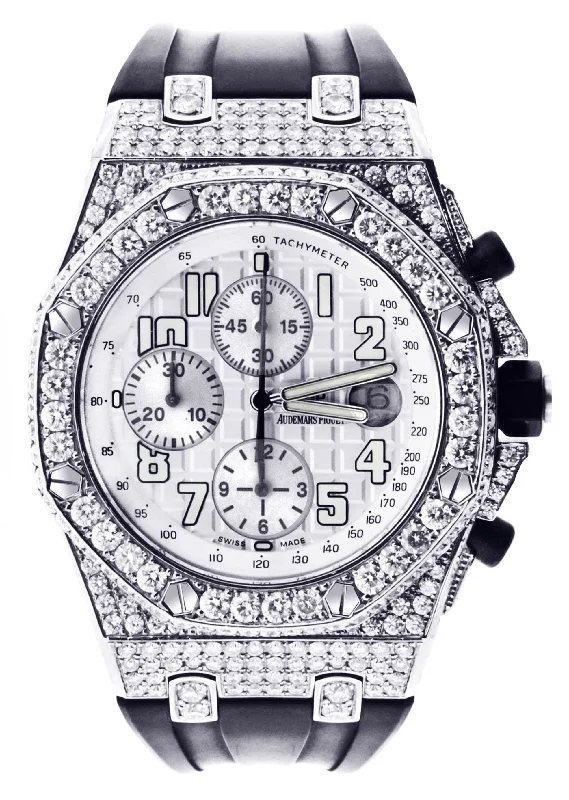 Diamond Audemars Piguet Royal Oak Offshore | Stainless Steel | 42 Mm