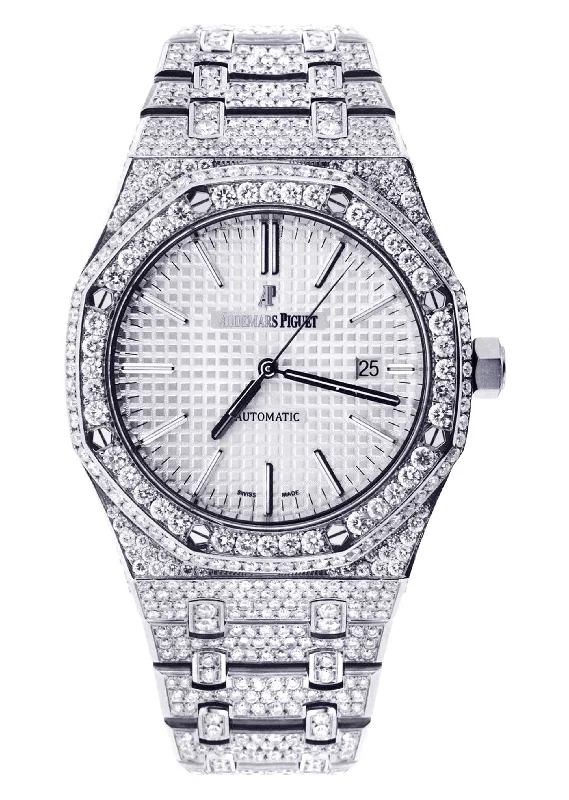 Diamond Audemars Piguet Royal Oak | Stainless Steel | 37 Mm