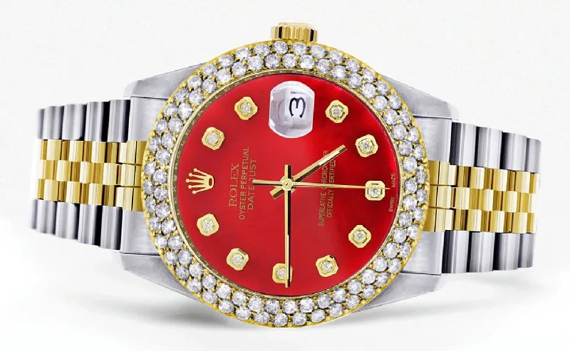 diamond-gold-rolex-watch-for-men-16233-36mm-custom-red-dial-two-row-4-25-carat-bezel-jubilee-band