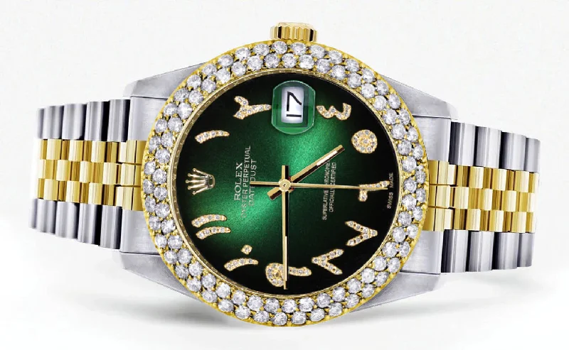 diamond-gold-rolex-watch-for-men-16233-36mm-green-black-arabic-diamond-dial-two-row-4-25-carat-bezel-jubilee-band