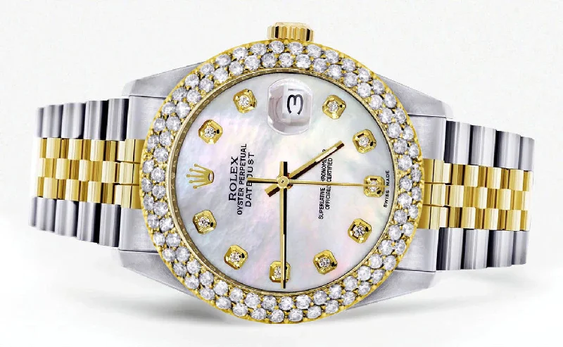 diamond-gold-rolex-watch-for-women-16233-36mm-mother-of-pearl-dial-two-row-4-25-carat-bezel-jubilee-band