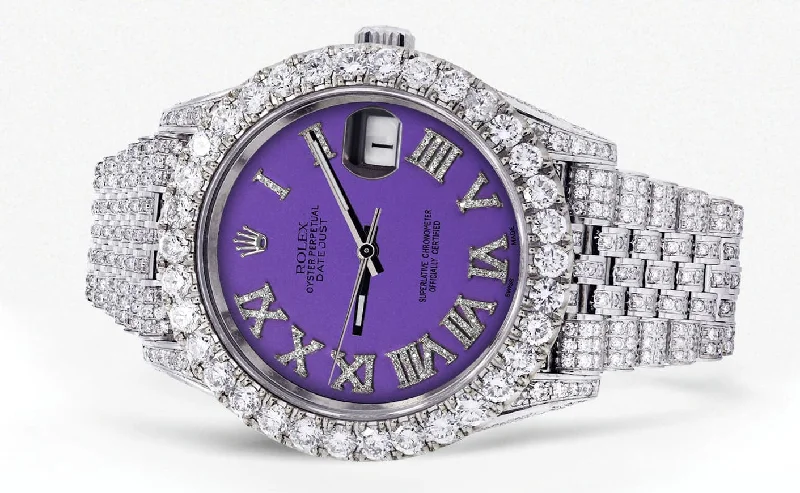 diamond-iced-out-rolex-datejust-41-15-66-carats-of-diamonds-custom-purple-roman-diamond-dial-jubilee-band