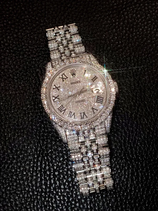 diamond-iced-out-rolex-datejust-41-20-5-carats-of-diamonds-custom-full-diamond-roman-dial-jubilee-band