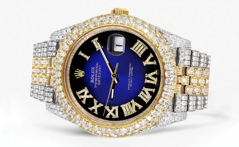 diamond-iced-out-rolex-datejust-41-25-carats-of-diamonds-custom-blue-black-roman-numeral-diamond-dial-jubilee-band-1