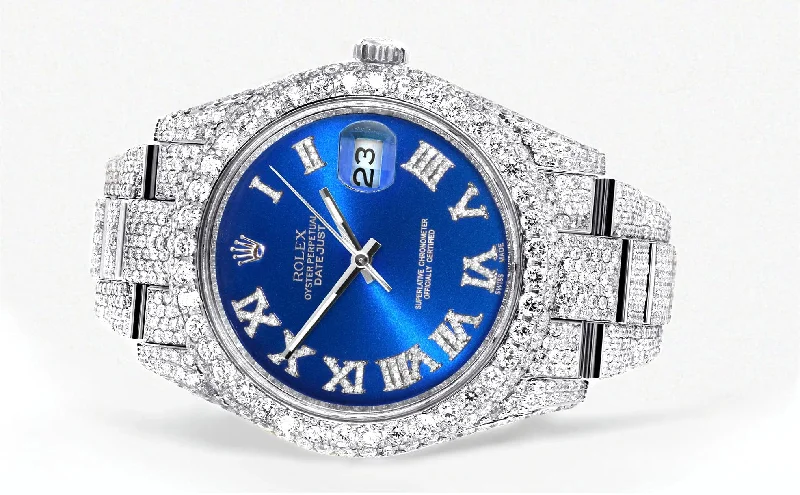 diamond-iced-out-rolex-datejust-41-25-carats-of-diamonds-custom-blue-roman-numeral-diamond-dial-oyster-band-1