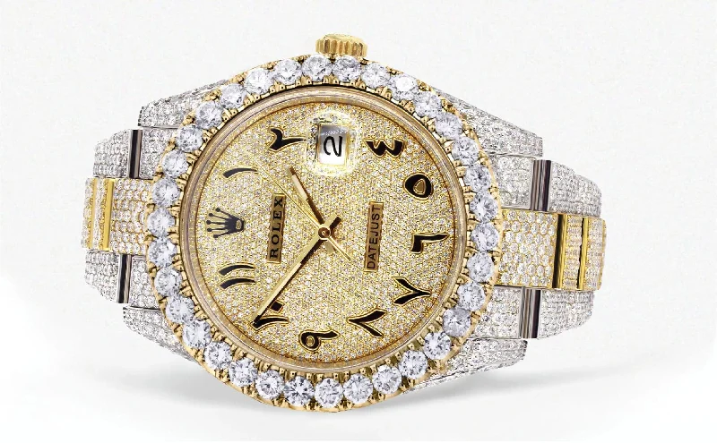 diamond-iced-out-rolex-datejust-41-25-carats-of-diamonds-custom-gold-arabic-numeral-diamond-dial-oyster-band-1