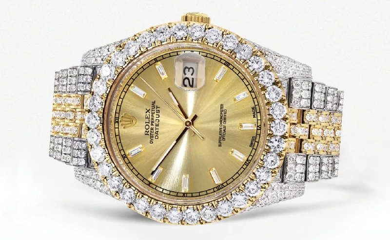 diamond-iced-out-rolex-datejust-41-25-carats-of-diamonds-custom-gold-diamond-dial-two-tone-jubilee-band