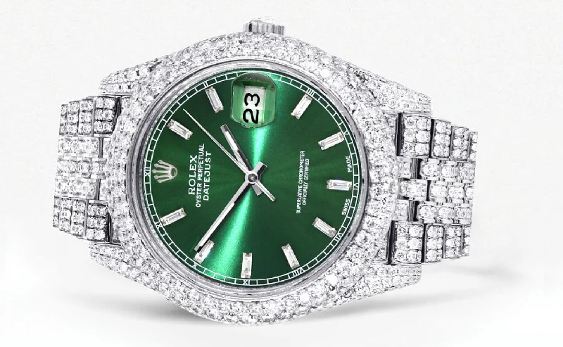 diamond-iced-out-rolex-datejust-41-25-carats-of-diamonds-custom-green-diamond-dial-two-row-jubilee-band