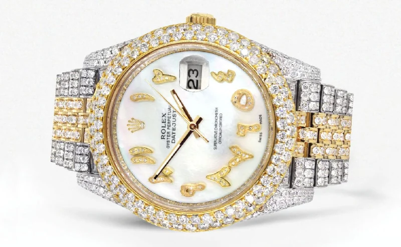 diamond-iced-out-rolex-datejust-41-25-carats-of-diamonds-custom-mother-of-pearl-arabic-numeral-diamond-dial-jubilee-band-1