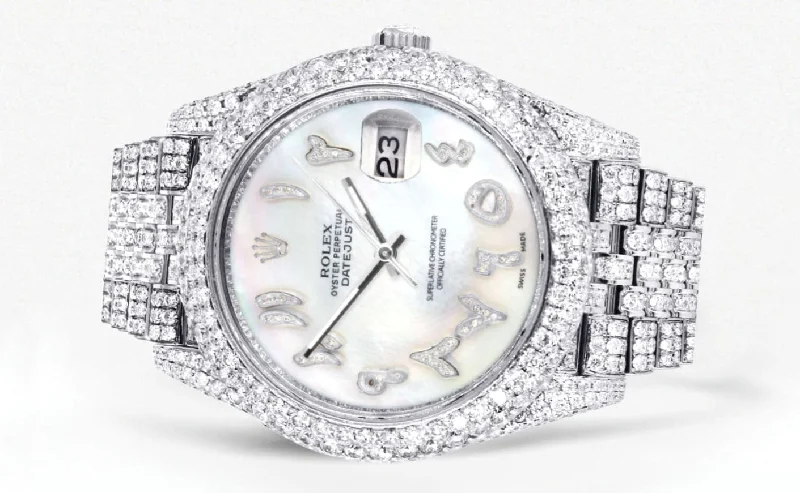 diamond-iced-out-rolex-datejust-41-25-carats-of-diamonds-custom-mother-of-pearl-arabic-numeral-diamond-dial-jubilee-band