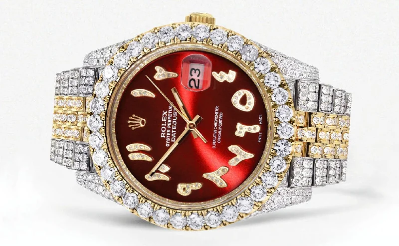 diamond-iced-out-rolex-datejust-41-25-carats-of-diamonds-custom-red-arabic-numeral-diamond-dial-jubilee-band-2