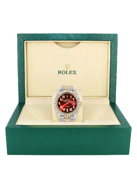 diamond-iced-out-rolex-datejust-41-25-carats-of-diamonds-custom-red-arabic-numeral-diamond-dial-jubilee-band-2